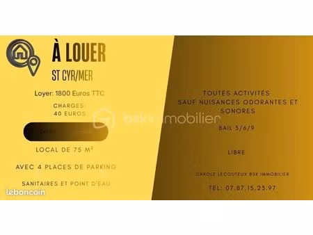 local commercial 75 m²