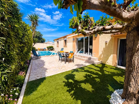 a vendre sur caissargues maison de plain-pied rénovée avec