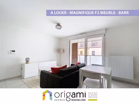 barr - magnifique f2 récent et meublé