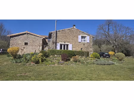maison en pierres avec dépendance et grand terrain