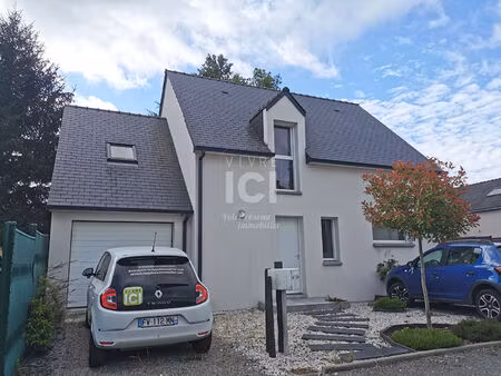 maison récente de 90 m² habitables - 3 chambres - avec jardin et garage