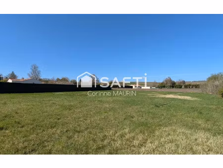 vente terrain 1772 m² barret (16300)