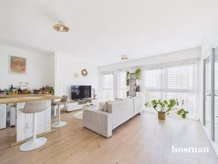 appartement t2 récent de 45 81m² avec terrasse/loggia et parking - ile de nantes