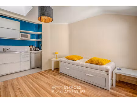 nantes centre - studio 18.35 m² perché sous les toits