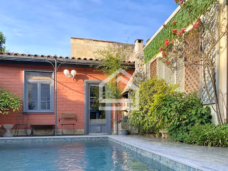 bordeaux saint genes - echoppe familiale avec piscine et gar