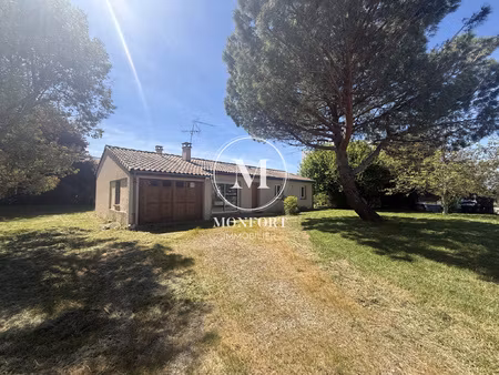 maison de plain pied t4 de 91m2 sur parcelle de 1250 m2