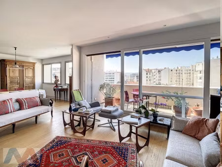 appartement 191 m2  vue dégagée  double terrasse  garage double