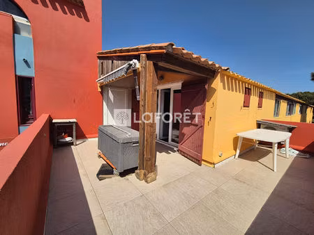 appartement 3 pièces avec terrasse exceptionnelle - 37 m2