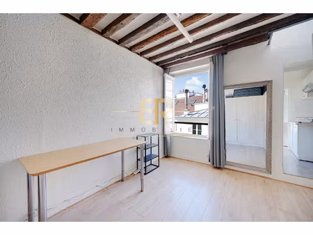 centre de paris / studio / dernier étage