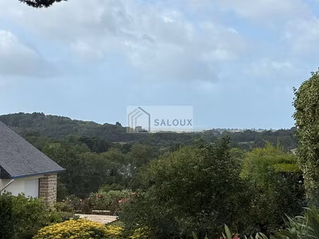 muzillac : maison de 150 m² habitable avec vue dégagée jusqu'à la mer