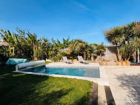 nantes toutes aides – maison 226 m²  4 ch  piscine  jardin – proche gare