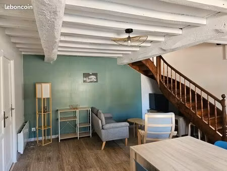 maison meublée - 88m² - location entreprise - chazey-sur-ain