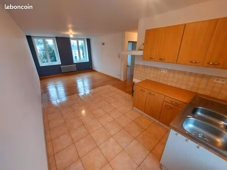 f2 chaumont centre ville de 52 m2 cour + cave