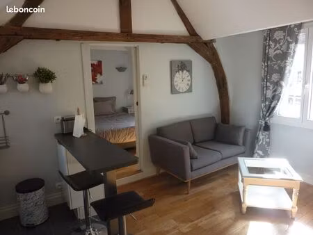 2p meublé de charme hyper centre