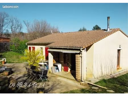maison ind. plain pied 100m2- 3/4 ch - garage - 800m2 terrain