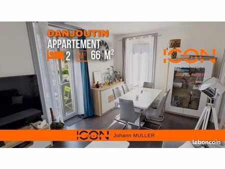 appartement 3 pièces 66 m²