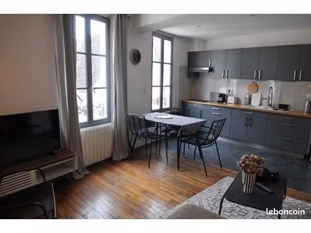 lumineux t3 rénové  centre ville historique