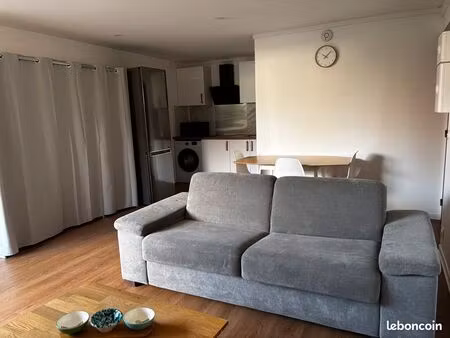 studio meublé avec jardin privatif et parking – massy (rue appert)