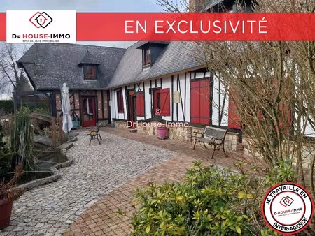 a vendre longère normande restaurée proche bernay