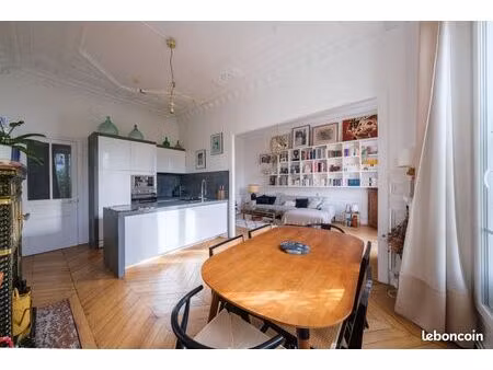 asnières secteur gare/flachat - appartement familial lumineux 85m2