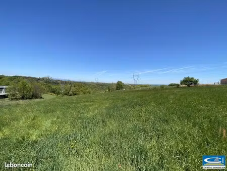 terrain 1300 m² lemps