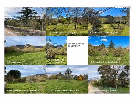 terrain constructible situation privilégiée