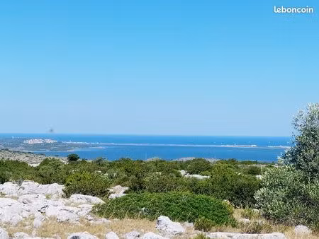 terrain de loisirs avec vue mer exceptionnelle