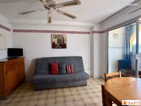 vente appartement 2 pieces port leucate