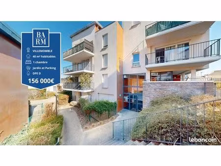 appartement 2 pièces 40 m²