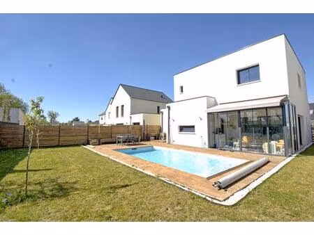 maison de plain pied avec piscine de 2024 type 5 brain sur l'authion