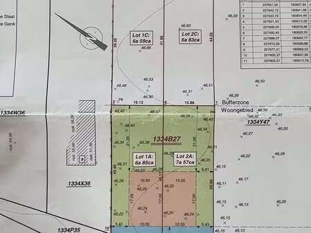 terrain à vendre à genk € 178.000 (lng6m) - | zimmo