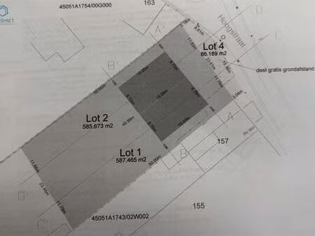 terrain à vendre à sint-maria-lierde € 155.000 (lng8q) - makelaarskantoor de smet bv | zim