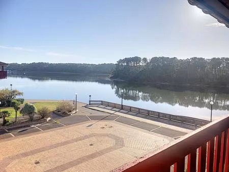appartement t2 cabine au bord du lac marin entre vieux-boucau et soustons plage