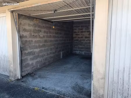 garage boxé loué idéal investissement