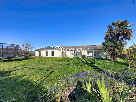 borderes - vente maison de plain-pied t5 avec double garage