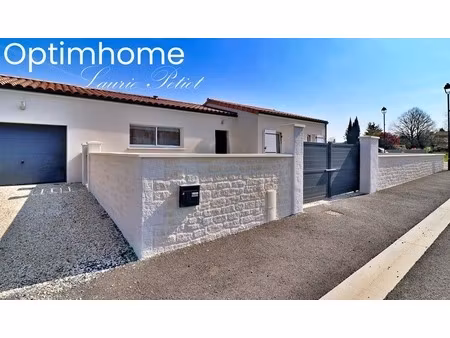 maison contemporaine 4 pièces 103 m2 terrain 540m2 à bougneau (proximité de pons)