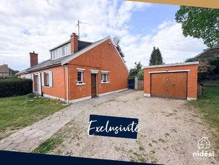 maison semi individuelle 3 chambres habitable de plain pied