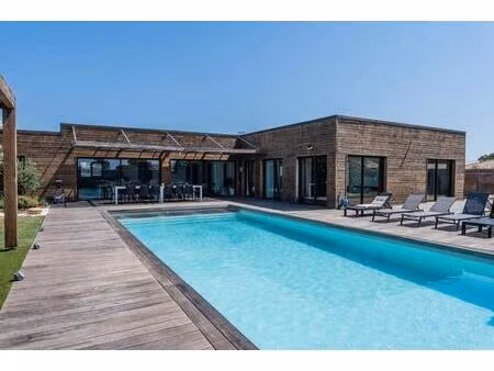 lecci - cala rossa & st cyprien : villa contemporaine