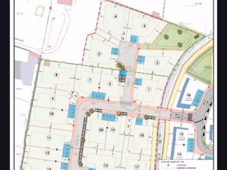 vends terrain viabilisé