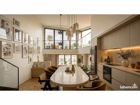 duplex 93 m² saint ouen sur seine