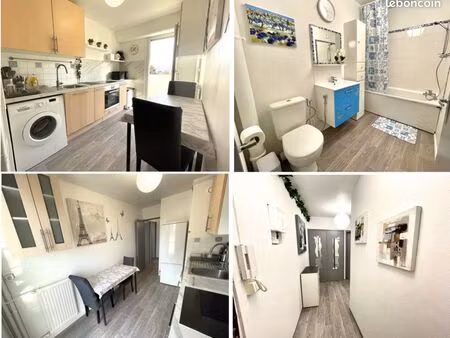 appart meublé  2 chambres  centre