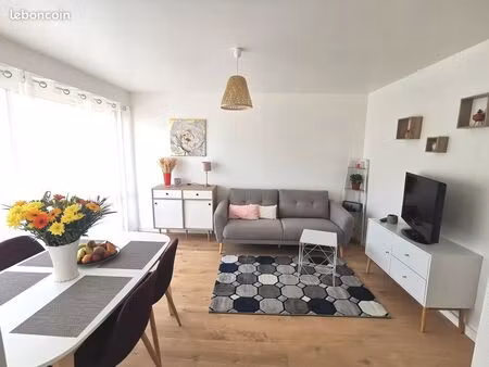 agréable t3 meublé - la rochelle - quartier mireuil