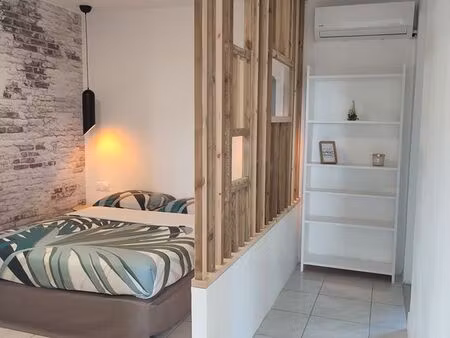 grand studio lumineux - résidence piscine