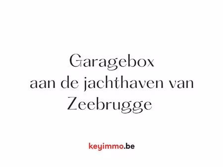 garage te huur in zeebrugge