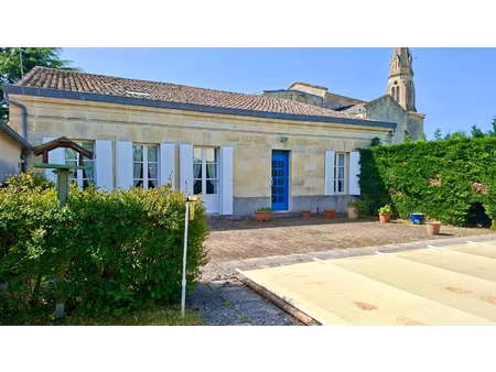 ensemble immobilier en pierres ! maison arsac 287 m2 + maison 50m²