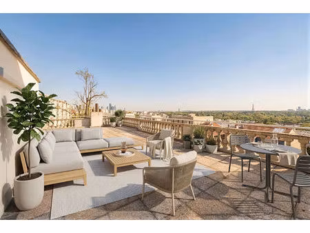 appartement de 92.72m² avec rooftop de 90m² vue paris