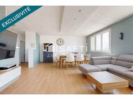 grand t3 traversant et lumineux avec vue dégagée