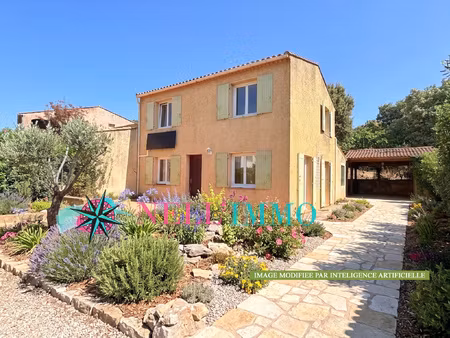 salon de provence - viougues: maison au calme  117m2 sur 642