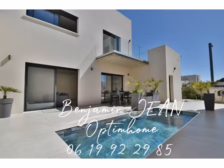 sérignan – propriété contemporaine d’exception avec piscine bali et rooftop panoramique