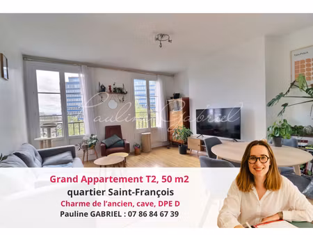 un appartement de charme au coeur du quartier saint-françois